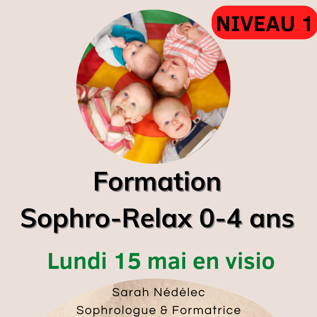Formation sophro-relax tous petits 0/4 ans
